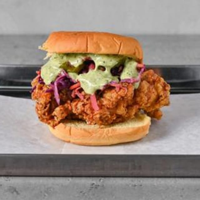 Hot Honey Chicken Sandwich.