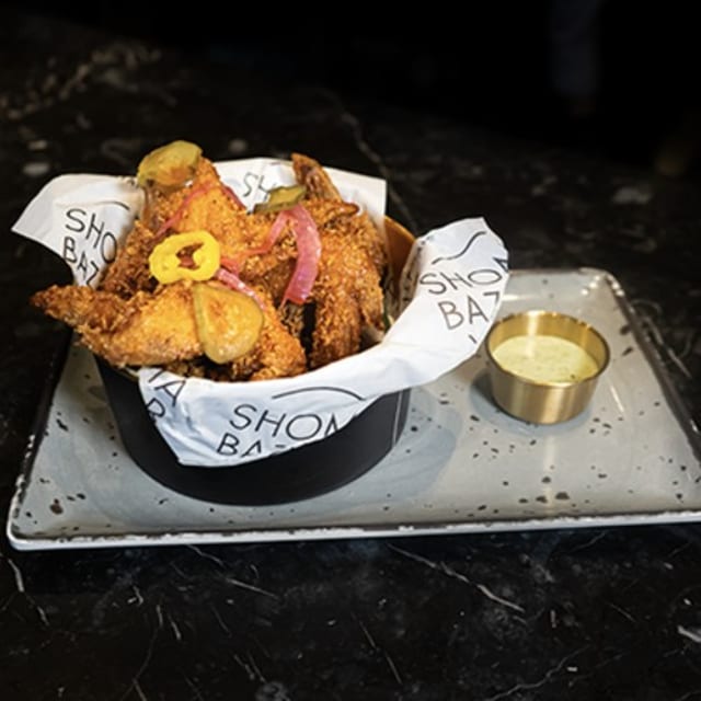 Jones 'N Hot Wing Bucket.