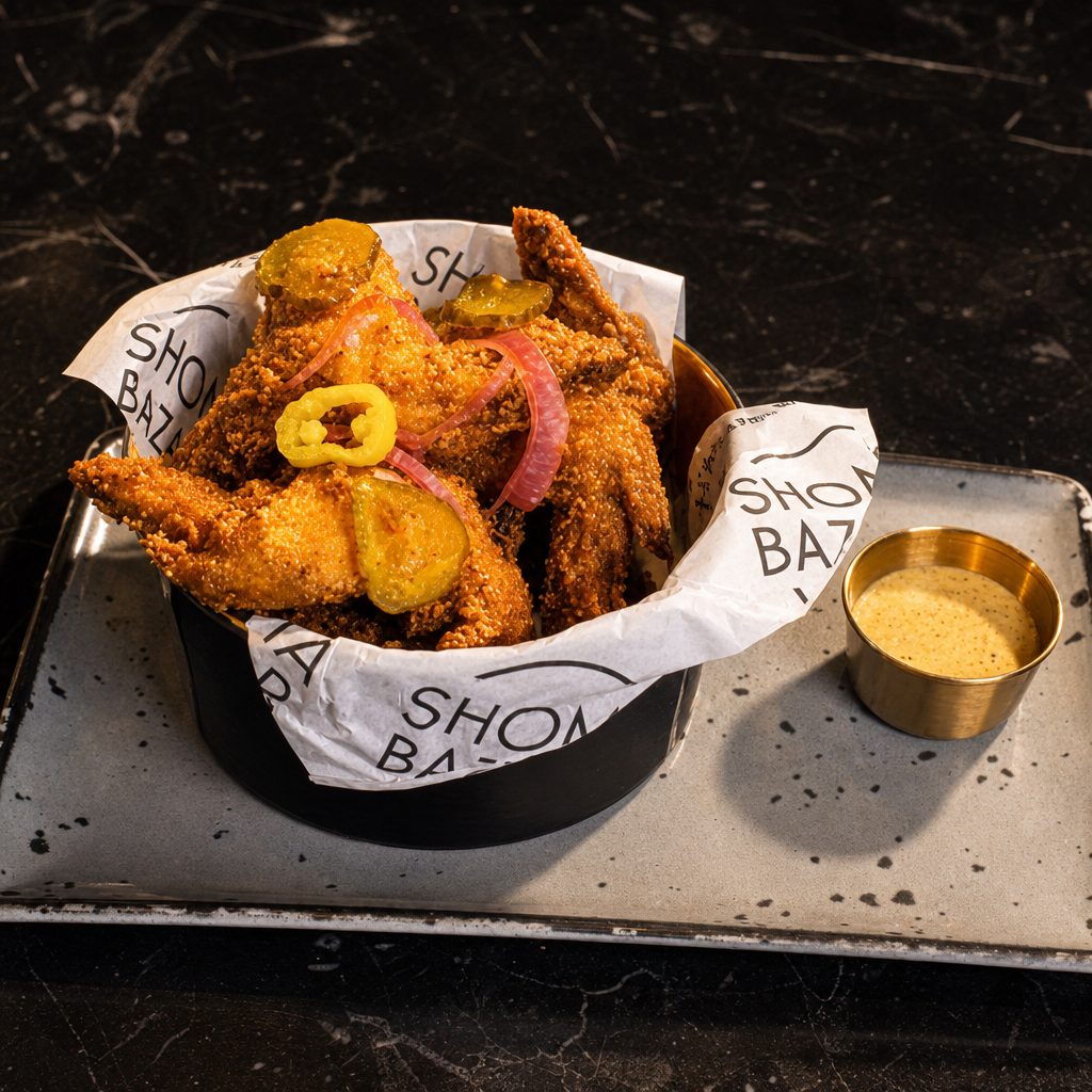 Jones 'N Hot Wing Bucket.